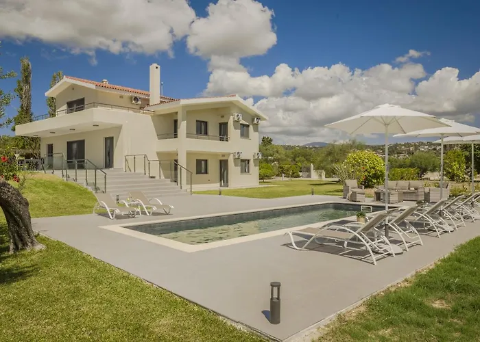 Βίλα Astoria Exclusive Luxury In With Breathtaking Views And Private Grounds Σβορωνάτα