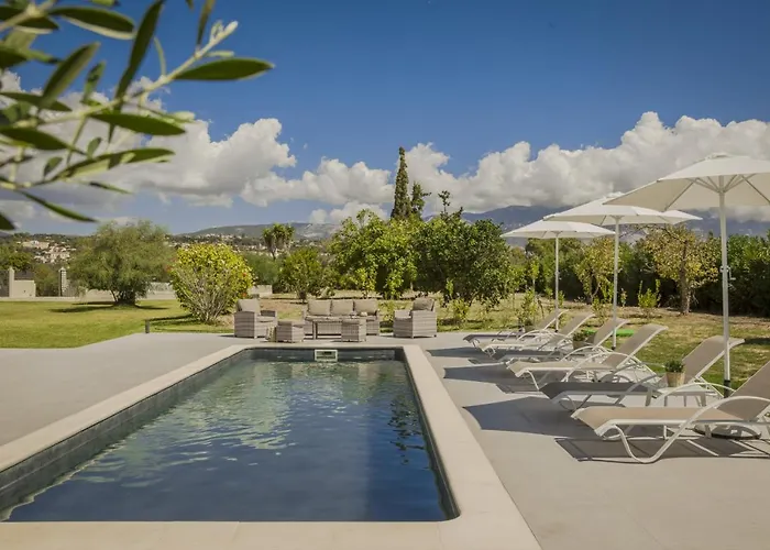 Βίλα Astoria Exclusive Luxury In With Breathtaking Views And Private Grounds Σβορωνάτα